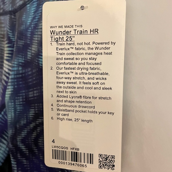 lululemon Wunder Train HR 25” Tight - Picture 5 of 6